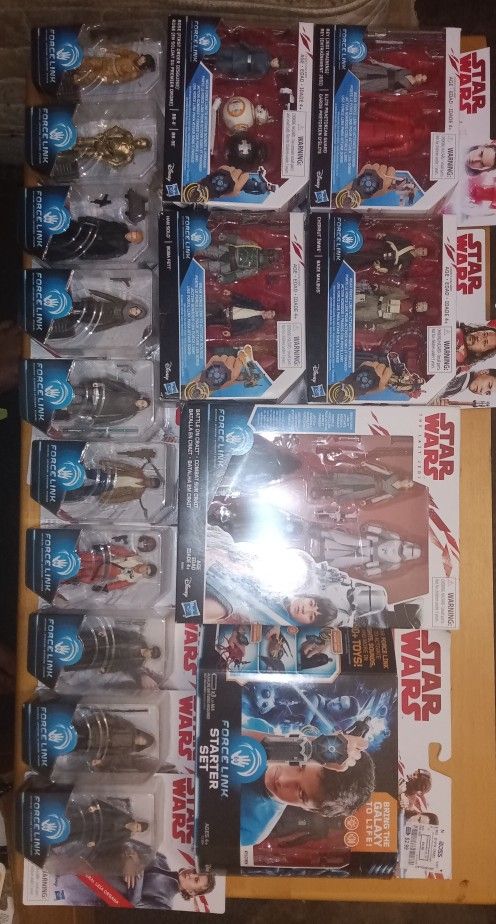 Star Wars Force Link Lot Starter Kit Rare Figures 