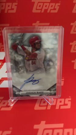 Joshua Baez Bowman Auto Baseball Card