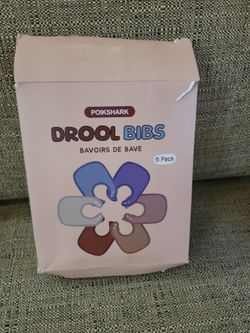 Cloth bibs, drool bibs