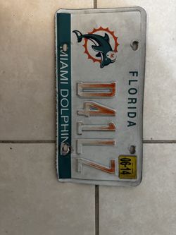 car plate Of Florida