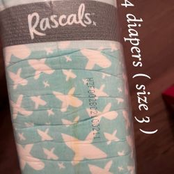 Rascals ( Size 3 44 Diapers )