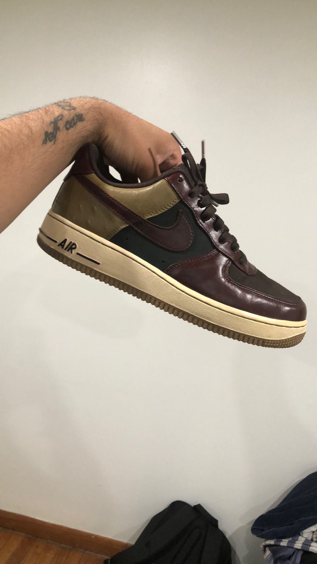 Nike Premium Ostrich Air Force 1 Size 8
