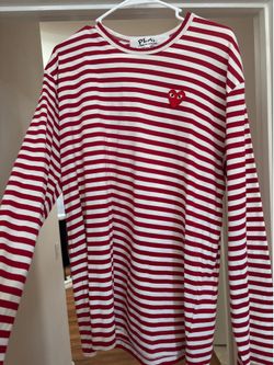 Comme Des Garçon (CDG) striped long sleeve