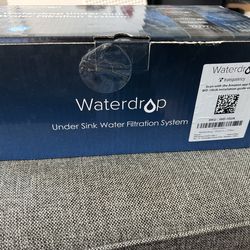 Under sink water filtration system