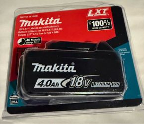 Makita 18V LXT 4.0Ah Lithium-Ion Battery BL1840B