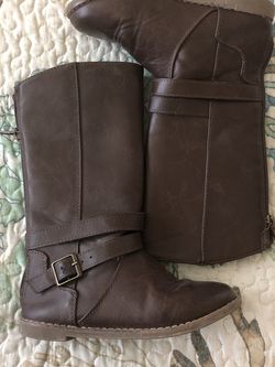 Girls Brown Boots