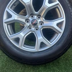 4 GMC SIERRA RIMS&TIRES $1200