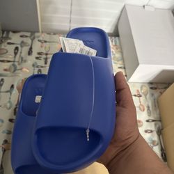 ADIDAS YEEZY SLIDE AZURRE