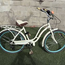 Schwinn Fair Lady 7 Speed Beach Cruiser 