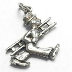 Men's Sterling Silver 925 Charm  #81847