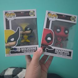 Deadpool And Wolverine Funko Pops