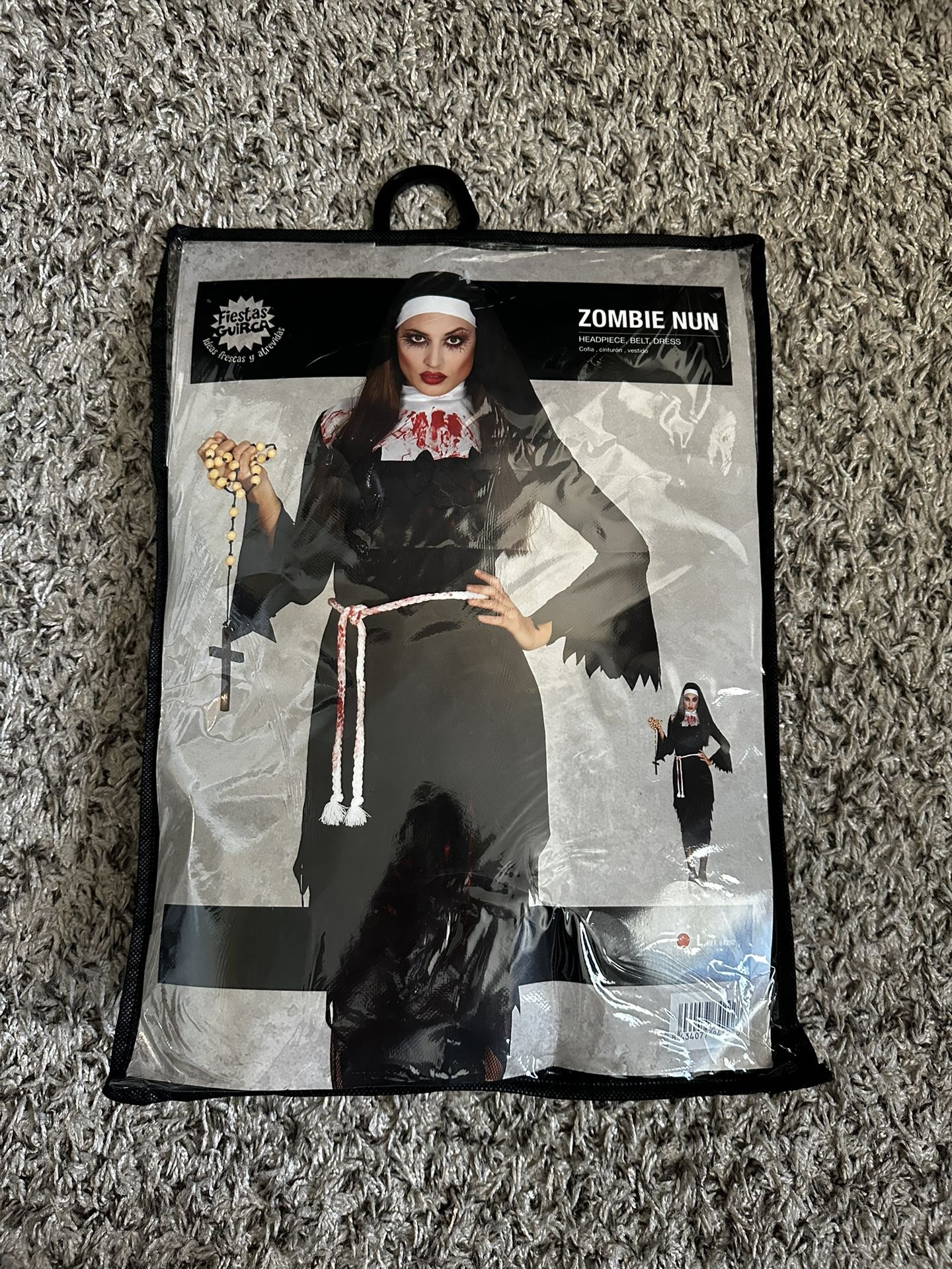 Zombie Nun Halloween Costume