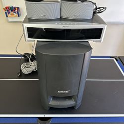 BOSE 3-2-1 Series II DVD/CD Home Entertainment Theatre System-Speakers Sub Woofer, Remote & More