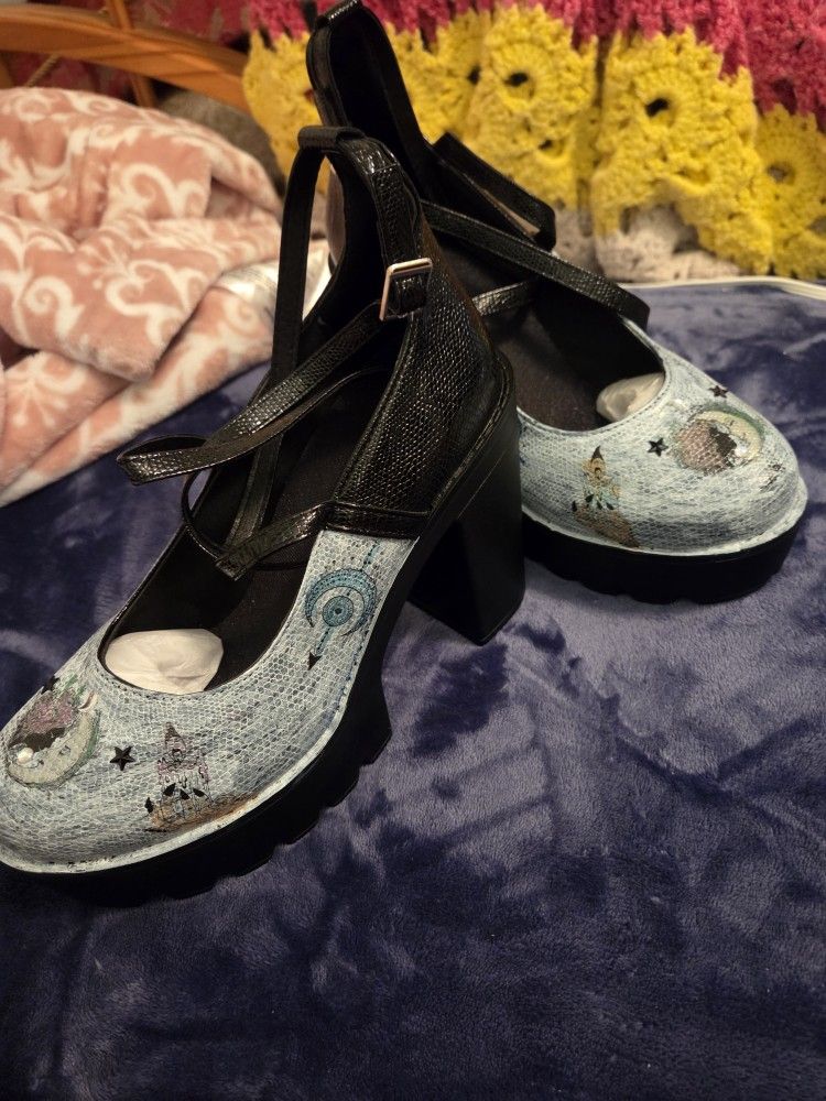 Handcrafted Halloween Shoes