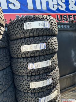 285/70r17 Bfgoodrich ko2 tires nuevas con 65,000 millas de garantia las 4
