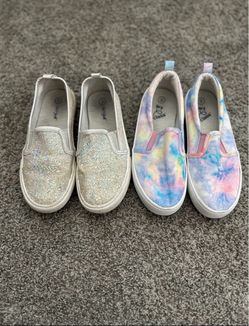Cat & Jack Slip ons Grade School Size 3