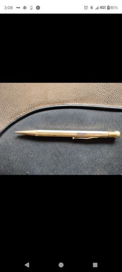 Vintage eclipse gold filled mechanical pencil 5.1" long