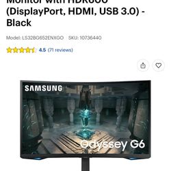Used Ps5 And Monitor