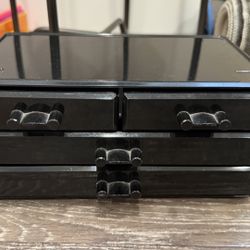 Black Makeup Storage Box