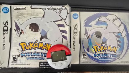 Pokemon Soul Silver with box and Pokewalker