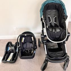 Graco travel system stroller + car seat