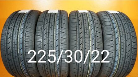 225/30/22 For Sale 4 New Tires We Service Motorcycle Tires