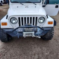 1999 Jeep Wrangler TJ. Automatic transmission,
Engine gone into at 236000 has 240700 on it now.
