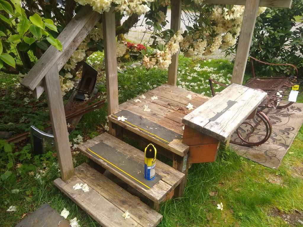 Custom Wood Rv Steps
