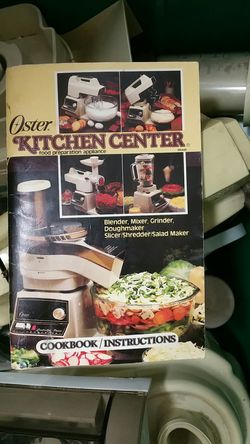Oster Kitchen Appliances Original Cook Book!
