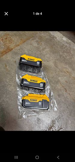 Battery Dewalt 5AH 50 each