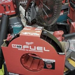 MILWAUKEE M18 FUEL ANGLER 200' NON - CONDUCTIVE POLYESTER PULLING FISH TAPE DRUM (TOOL ONLY)