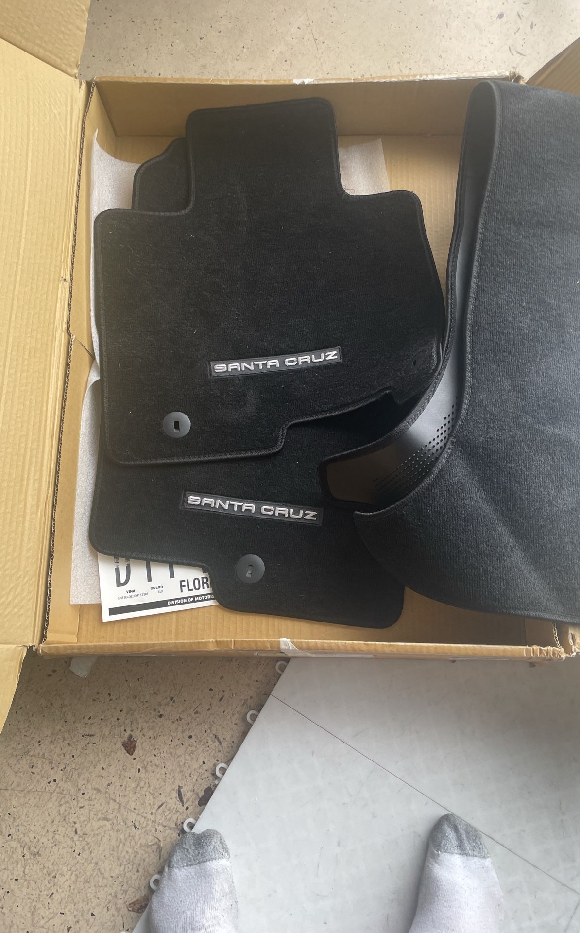 2024 Santa Cruz Carpet Floor Mats