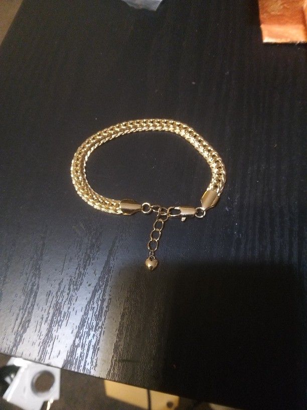 Gold Rope Bracelet 