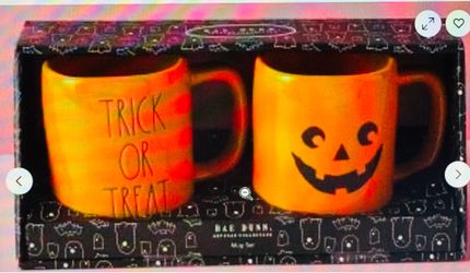 Trick or treat mugs (set)