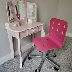 Little Princess Vanity + chair Set