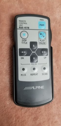 Alpine Remote $25