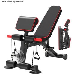 Kingkang weight bench 3 in 1 leg extension and preacher curl pad