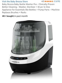 Baby breeza bottle washer