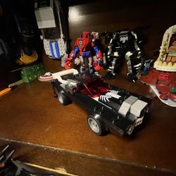 Lego Spiderman Vs venom Muscle Car (car Only)