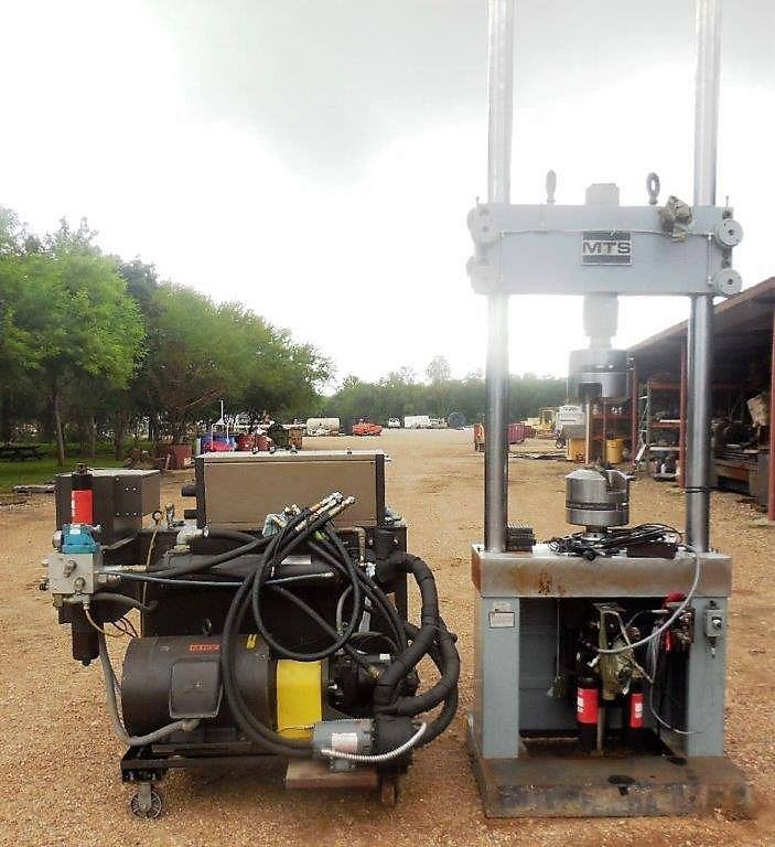 MTS TESTING HYDRAULIC WEDGE GRIP MACHINE