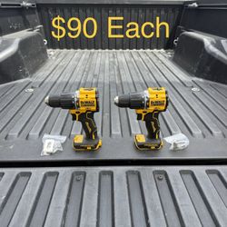  DEWALT ATOMIC 20-Volt MAX Brushless Cordless 1/2 in. Hammer Drill (Tool-Only) **2 Available, $90 Each** 
