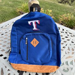 Officially Licensed Texas Rangers Backpack