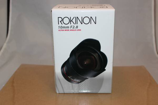 Rokinon 10mm F2.8 ED AS NCS CS Ultra Wide Angle Lens Nikon Digital SLR