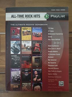 ALL-TIME ROCK HITS Sheet Music