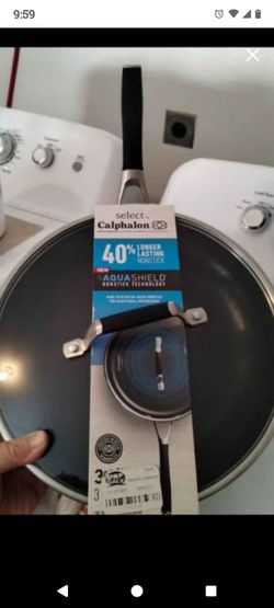 New Calphalon 3qt Saute Pan With Lid $30