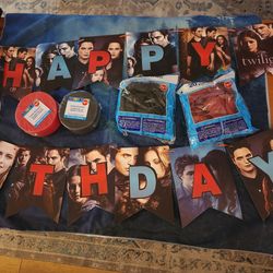 Twilight Bday Party Decoration Set
