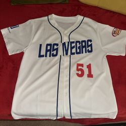Vintage Baseball Las Vegas 51s Jersey 