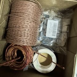Boutonniere and corsage supplies