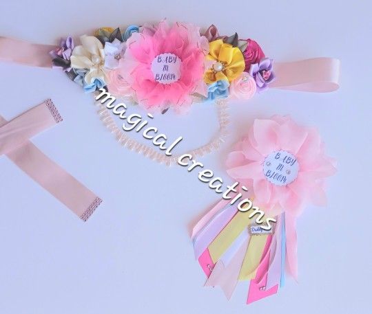 Baby Shower Baby In Bloom
