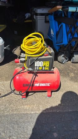 Central Pneumatic 3 Gallon Air Compressor